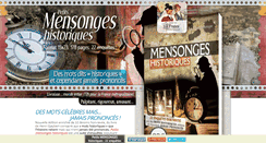 Desktop Screenshot of mensonges-histoire.com